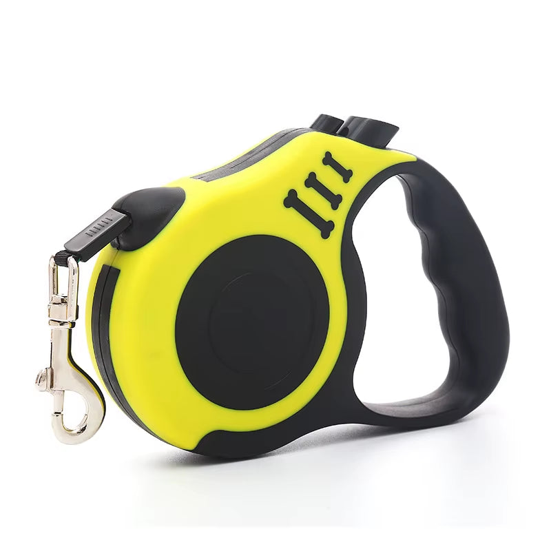 3M 5M Dog Leash Strong Nylon Puppy Lead for Small Medium Large Dogs Cats Automatic Retractable Durable Yorkshire Pet Supplies