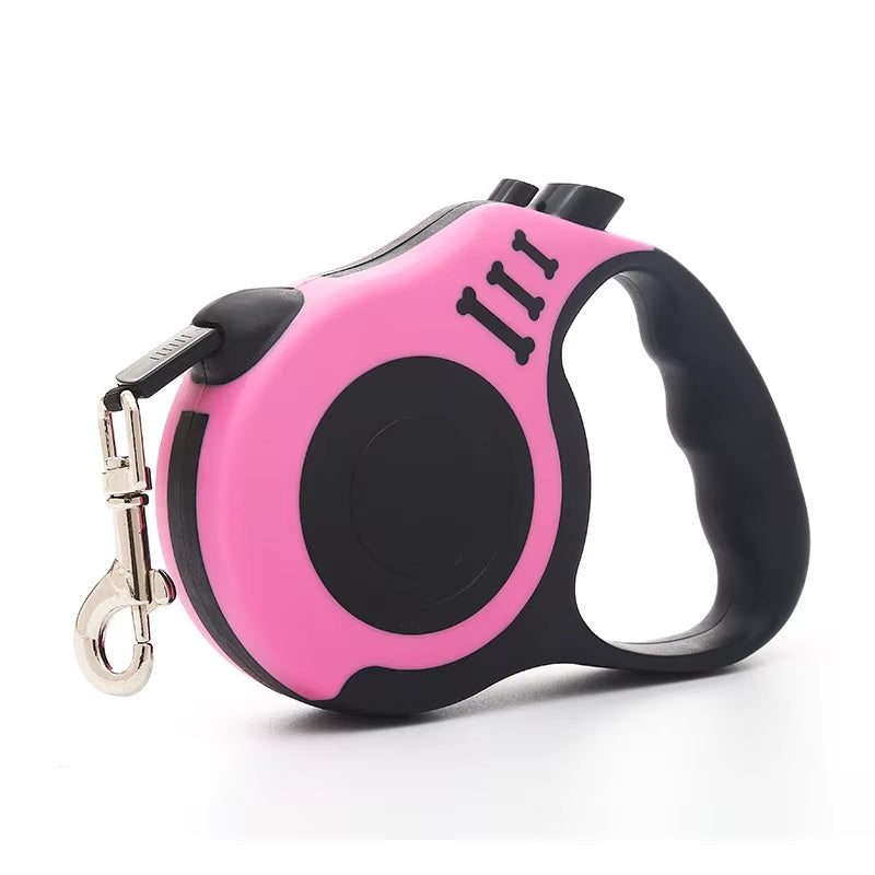 3M 5M Dog Leash Strong Nylon Puppy Lead for Small Medium Large Dogs Cats Automatic Retractable Durable Yorkshire Pet Supplies